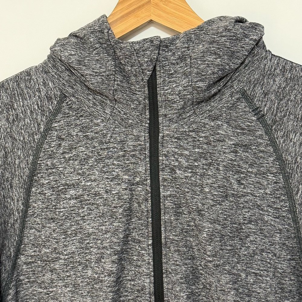 Lululemon Men's Sweat Session Hoodie Heathered Black Size XL - Picture 6 of 6